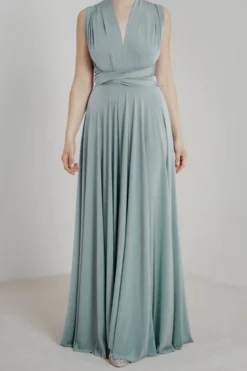 Bodenlanges Brautjungfernkleid – Ballgown Cucumber Twobirds