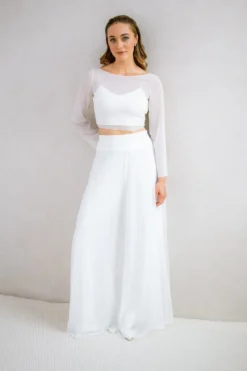 Braut Hose aus Chiffon – Nivis noni