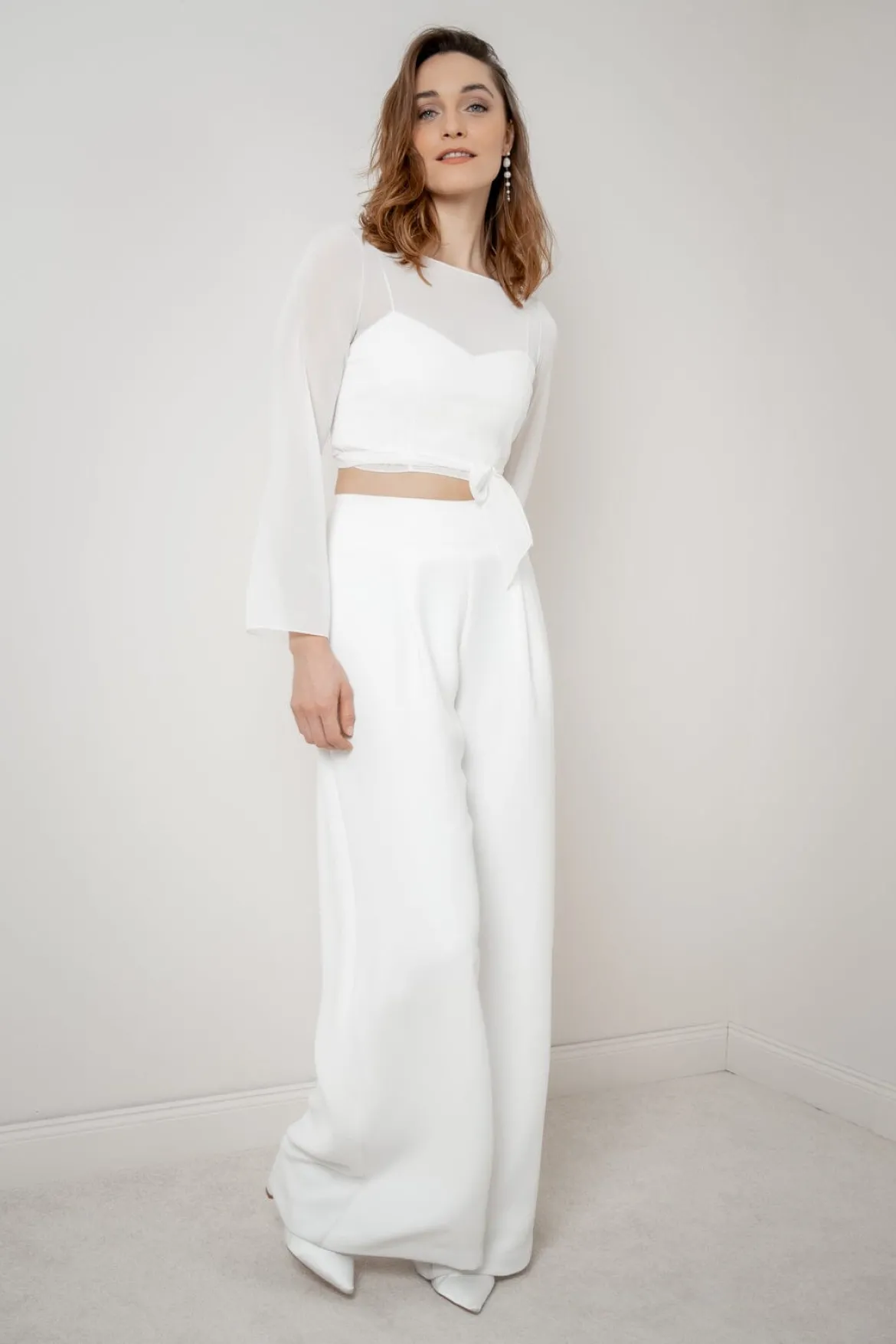 Braut Hose mit weitem Bein – Zari noni