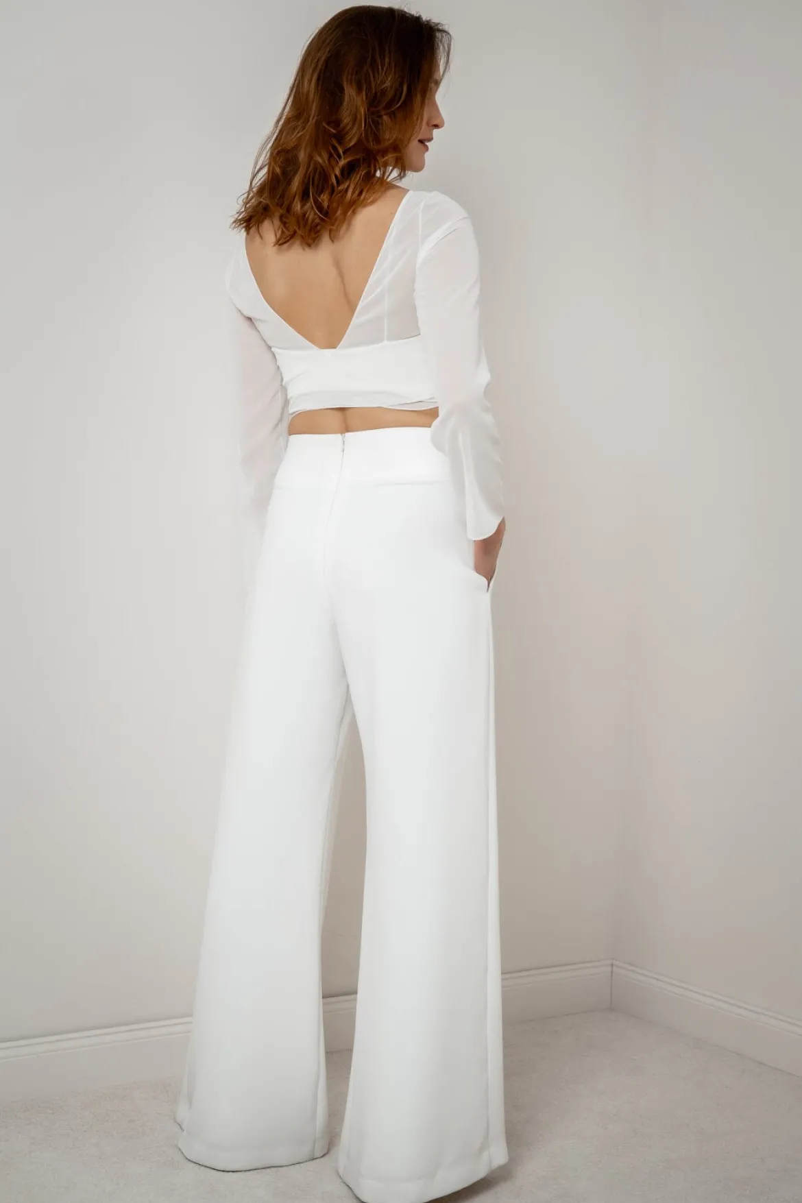 Braut Hose mit weitem Bein – Zari noni