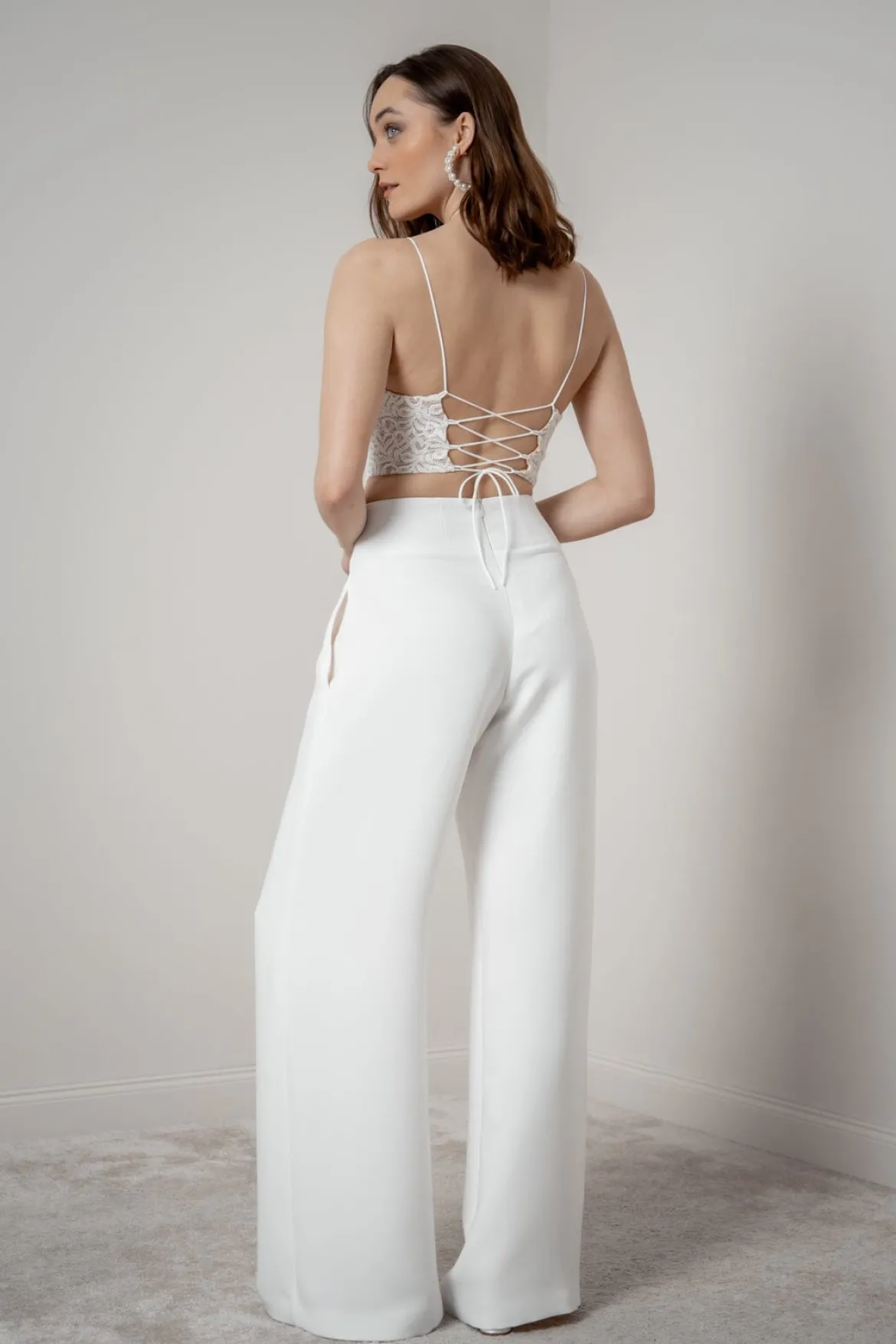 Braut Hose mit weitem Bein – Zari noni