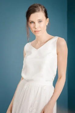 Braut Ohrstecker mit Zirkonia Kristallen - Dazzling Beauty