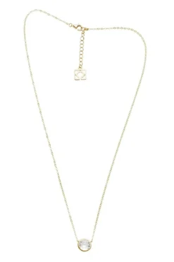 Braut Ohrstecker und Halskette mit Strass