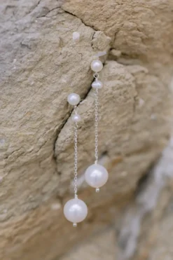 Braut Perlen-Ohrhänger – Mermaid's Treasure