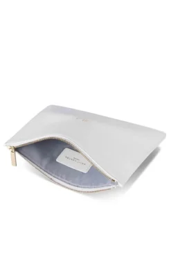 Braut-Pouch, Clutch mit Schriftzug 