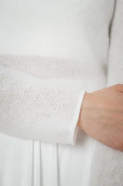 Braut Pullover aus Mohair-Strickmix – Suvi noni