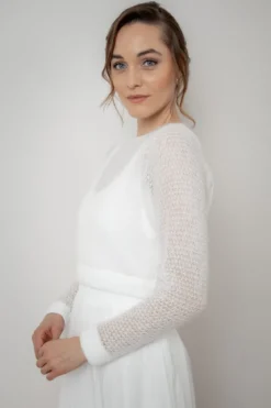Braut Pullover aus Strickmix – Yosie noni