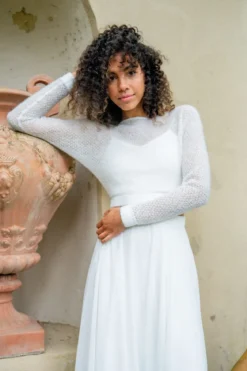 Braut Pullover aus Strickmix – Yosie noni