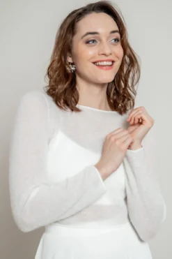 Braut Pullover aus Strickmix – Carli noni