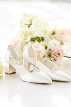 Brautschuh mit austauschbarem Riemen – Madison | G.Westerleigh