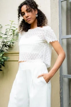 Braut Top aus Vintage-Spitze – Doli noni