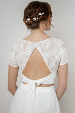 Braut Top mit Rückendetail – Yella noni