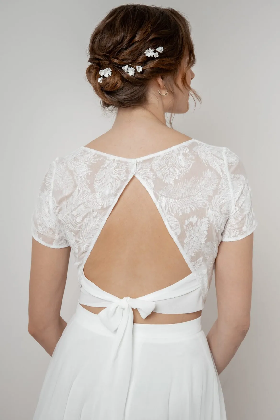 Braut Top mit Rückendetail – Yella noni