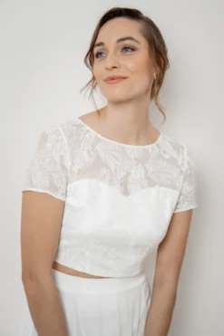 Braut Top mit Rückendetail – Yella noni