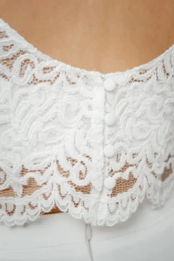 Braut Top mit tiefem Rücken – Florens noni