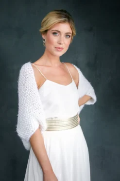 Elastischer Brautgürtel in Gold – Mailenn noni