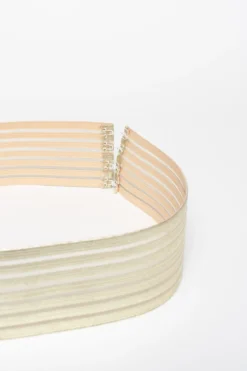 Elastischer Brautgürtel in Gold – Mailenn noni