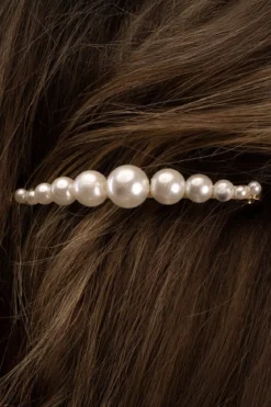2-er Set Haarklemmen mit Kunstperlen | The Perfect Bridal Company
