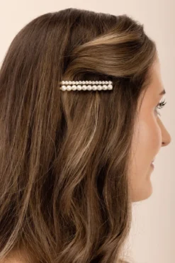 4-er Set Haarklemmen mit Kunstperlen | The Perfect Bridal Company