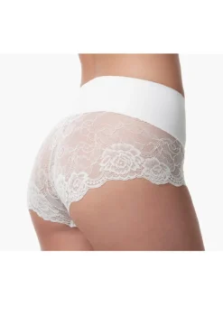 Figurformender Mid-Waist Slip in Ivory