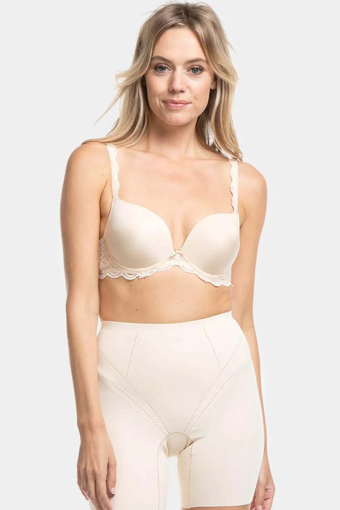 Figurformende Shorts in Beige – Dream Shaper Short