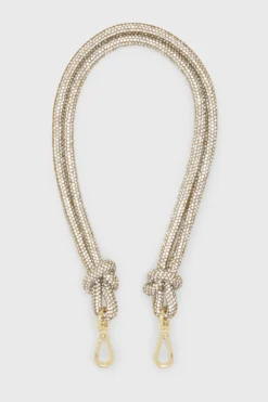 Funkelnder Handtaschen-Riemen – Knot Strap Crystal | Weat