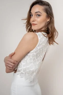 Funkelndes Braut Top – Eske noni