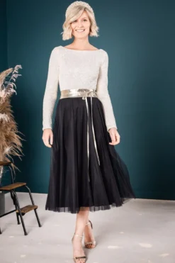Goldener Brautgürtel aus veganem Leder – Marielle noni