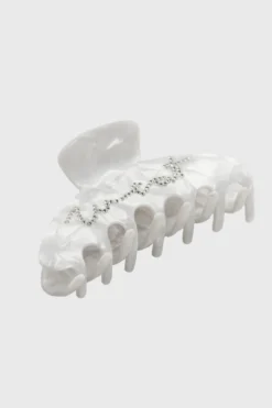 Haarklammer – Crystal White | Weat