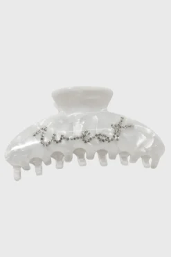 Haarklammer – Crystal White | Weat