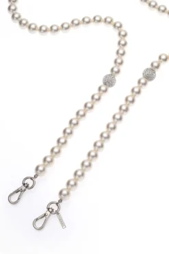 Handykette mit Perlen und Strass