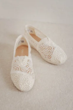 Häkel-Espadrilles – TOMS Alpargata Spitze