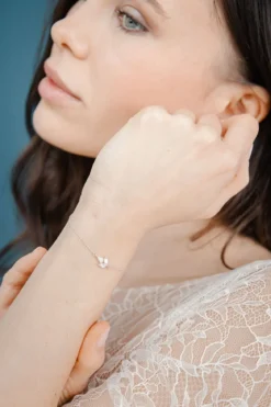 Ketten-Armband mit Kristall-Anhänger - Simply Gorgeous
