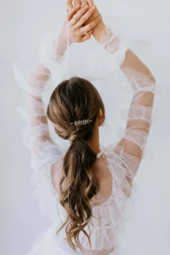 Kristallpavé-Haarpin "Bride"