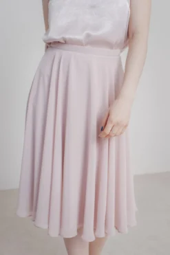 Kurzer Chiffonrock – Tulpa Rosé Sanna Lindström