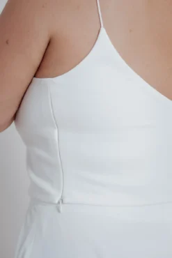 Kurzes Plus Size Braut Top – Corie crop noni Curvy