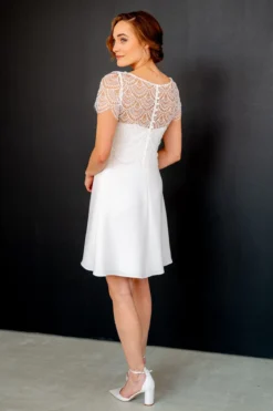 Kurzes Slip Dress in Ivory – Mirel noni One