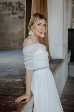 Kurzes Top mit Herzausschnitt – Pina noni