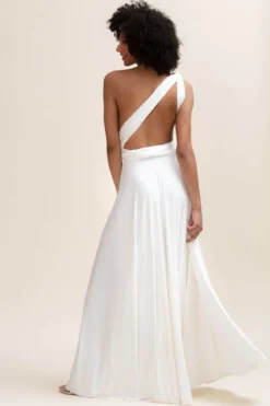 Langes Ballkleid zum Binden – Ballgown Ivory Twobirds