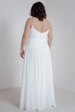 Plus Size Braut Rock aus Chiffon – Jona noni Curvy