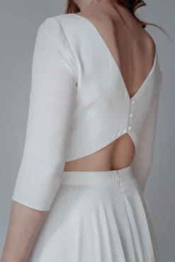 Puristisches Braut Top mit Rückendetails – Ona noni by you