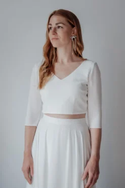 Puristisches Braut Top mit Rückendetails – Ona noni by you