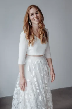 Puristisches Braut Top mit Rückendetails – Ona noni by you