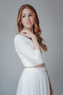 Puristisches Braut Top mit Rückendetails – Ona noni by you