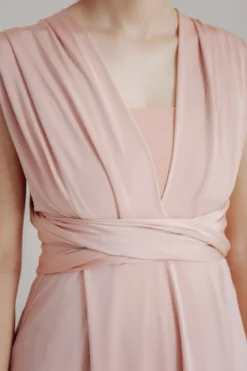 Rosafarbenes Unterziehtop – Long Jersey Bandeau Blush Twobirds