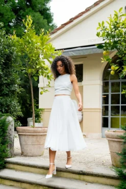 Satin-Brautschuhe in Ivory – Liberty | The Perfect Bridal Company