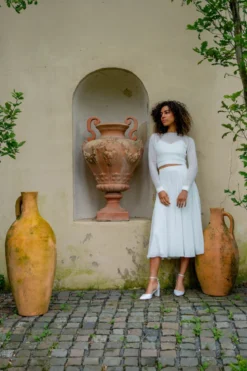 Satin-Brautschuhe in Ivory – Liberty | The Perfect Bridal Company