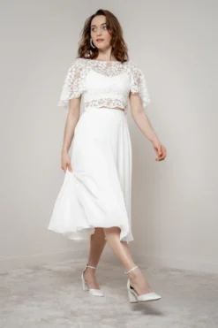 Satin-Brautschuhe in Ivory – Liberty | The Perfect Bridal Company