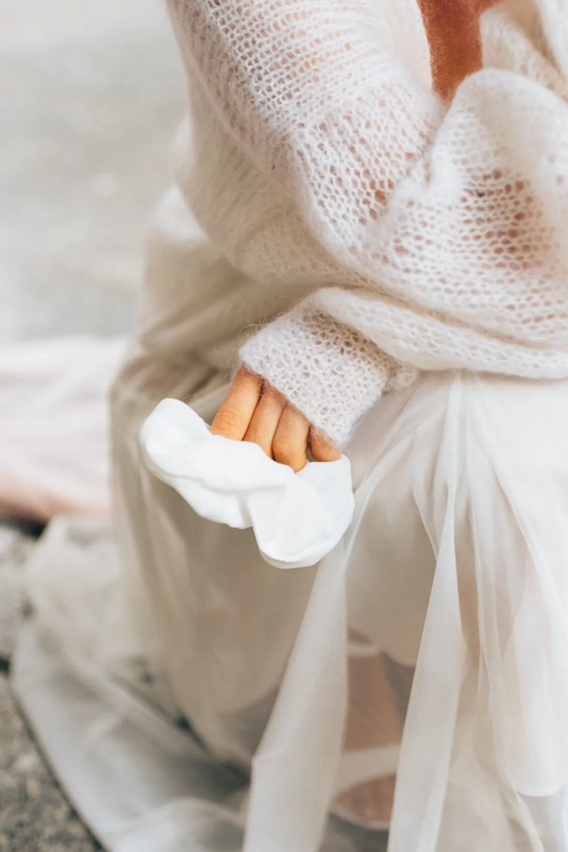 Scrunchie, großes Haargummi – noni