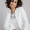 Showroom Only: Braut Bomberjacke in Ivory – Majla uni noni